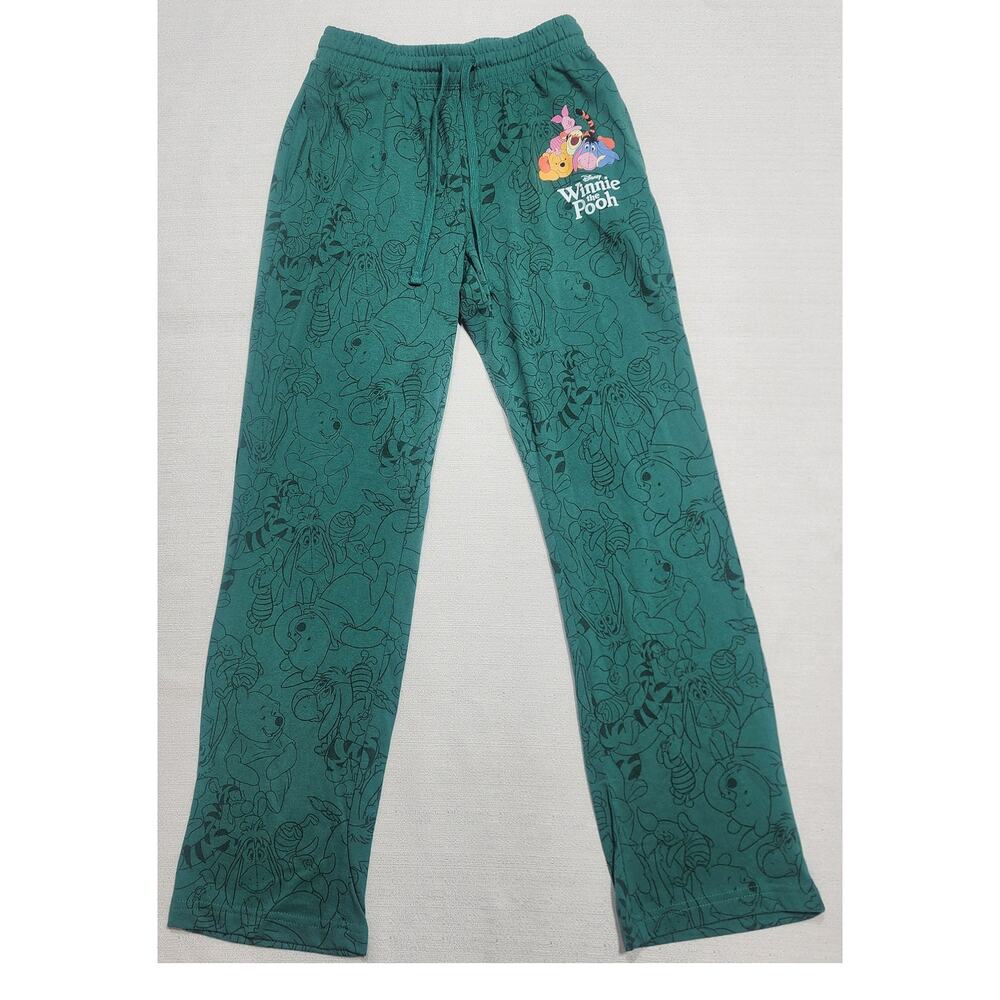 Winnie the pooh and friends green pajamas women XS